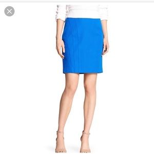 Banana Republic Blue Pencil Skirt